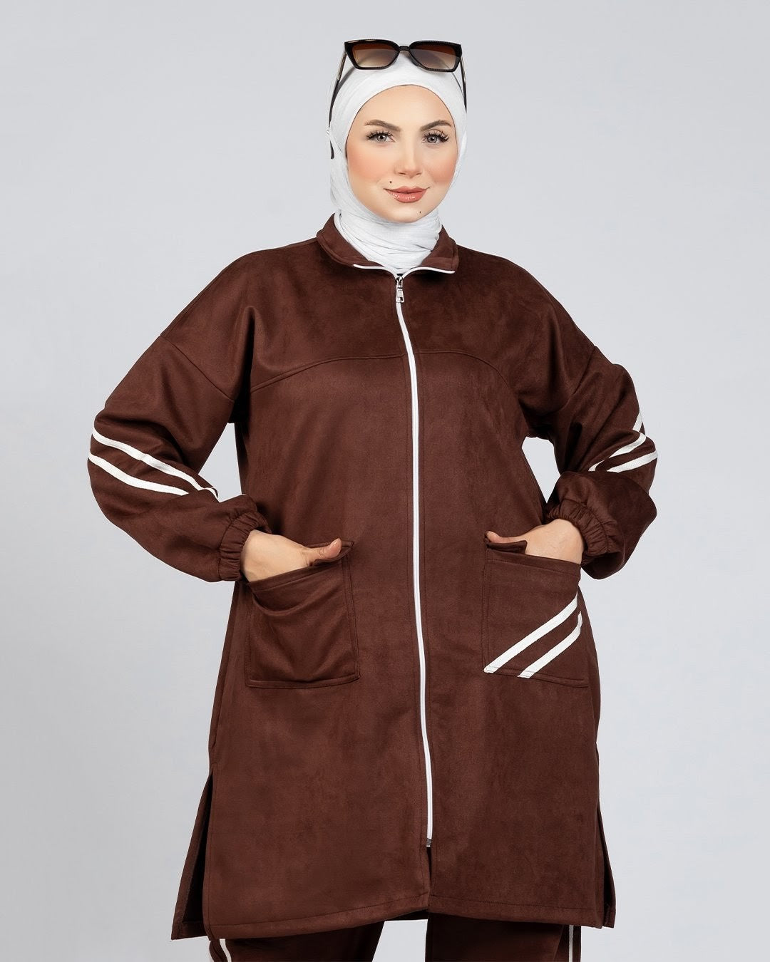 ترينج سوت كاجوال بسوستة للمحجبات