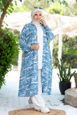 Modest suit, printed shirt and pants