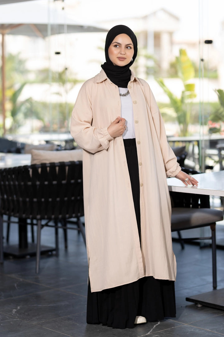 Long summer shirt for hijabis